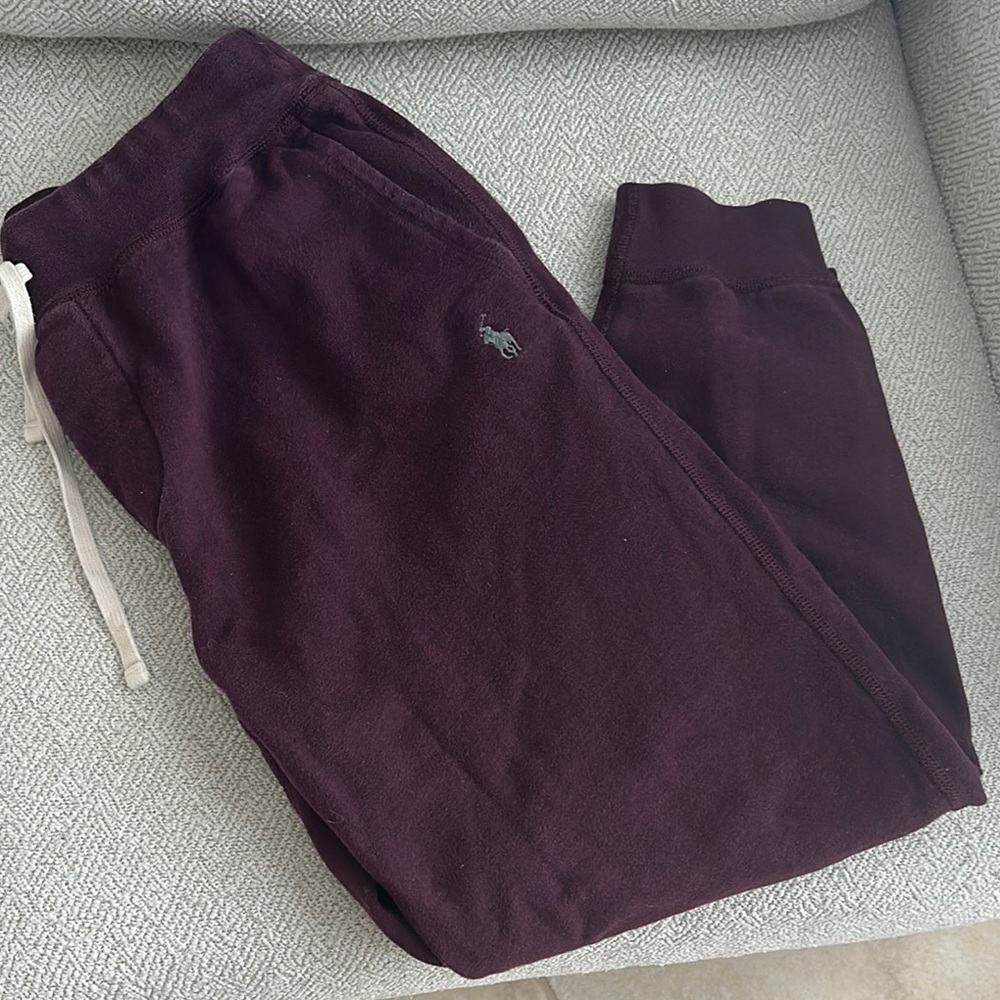 Polo by Ralph Lauren Purple Sweatpants Joggers - Picture 2 of 4